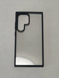Samsung Galaxy S24 Black/clear Case - Picture 1 of 6