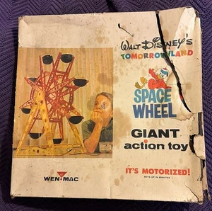 RAR! SPACE WHEEL WALT DISNEY WEN-MAC PRODUCTION TOMORROWLAND GIANT ACTION SPIELZEUG - Bild 1 von 21