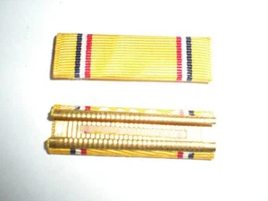 1950'S US ARMY AMERICAN DEFENSE MEDAL RIBBON -CRIMPED BACK - Bild 1 von 1
