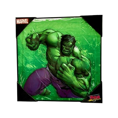 Lienzo arte de pared 3D Marvel Cinematic Universe (MCU) The Incredible Hulk con marco Foto 1 de 2