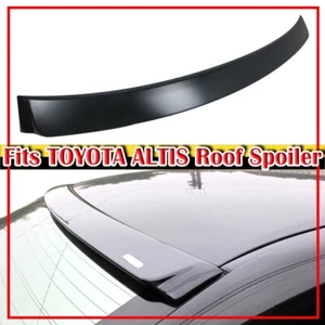 08-13 Fit For Toyota ALTIS Corolla Sedan Rear Roof Spoiler Wing ABS Unpainted - Picture 1 of 1