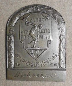 Denmaark: Danish Athletics Federation, District Championship, 1945, Discus Throw - Picture 1 of 2