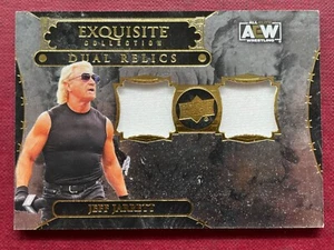 2024 AEW Black Diamond Exquisite Dual Relics /35 Jeff Jarrett #88505 - Picture 1 of 2