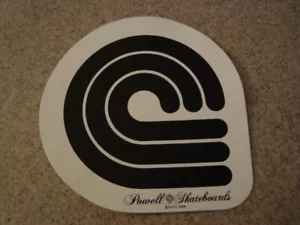 Tony Hawk Powell Skateboard Stickers in Black - From 2006 - Picture 1 of 1