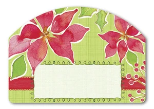 Imán de diseño de patio *flor de Navidad* Navidad flor de pascua - Imagen 1 de 1