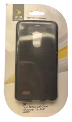 Custodia Gel Lucida Technocel Per LG G3 LS990, Nera - Immagine 1 di 4