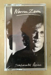 Warren Zevon Sentimental Hygiene 1987 Detox Mansion Cassette Tape Neil Young VG+ - Picture 1 of 5