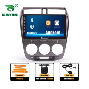 Android car stereo for Honda city 2006-2014 MT GPS Navigation Radio 1+16GB FM - Picture 1 of 21