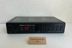 YAMAHA R100 Reverb Processor Vintage Tested Working Confirmed Used Made in Japan - Picture 1 of 14