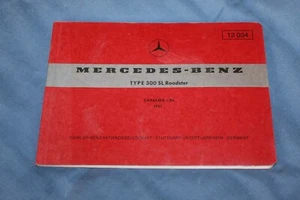 (76A) Mercedes Benz 300SL Roadster Ersatzteilkatalog Spare parts motor - Bild 1 von 12