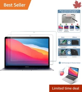 MacBook Screen Protector - Bubble Proof, 9H Hardness, Easy Install (2 Pack) - Picture 1 of 10