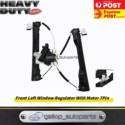 Left  Front Window Regulator 7 Pin With Motor For Holden Cruze JG JH 2009 - 2016 - image 1 of 4