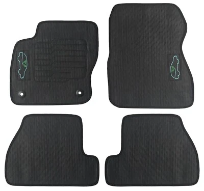 All Weather Floor Mats for 2012 to 2018 Ford Focus Hatch and Sedan 4 PCS ecoMats Foto 1 de 4