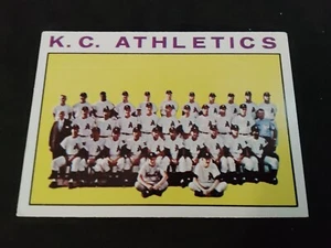 1964 Topps #152 Kansas City A's Team Baseballkarte EX - Bild 1 von 2