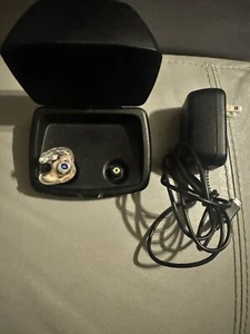 Starkey Evolv AI 2400 (LEFT ONLY) ITE Rechargeable CUSTOM HEARING AID w Charger - Picture 1 of 5