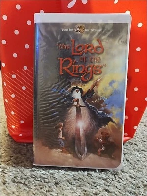 Vintage Vhs The Lord Of The Rings 2001 Warner Bros Release Animated Clamshell - Image 1 of 3