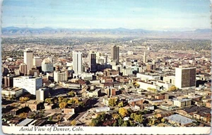 Aerial View of Denver, Colorado Postcard - Picture 1 of 2