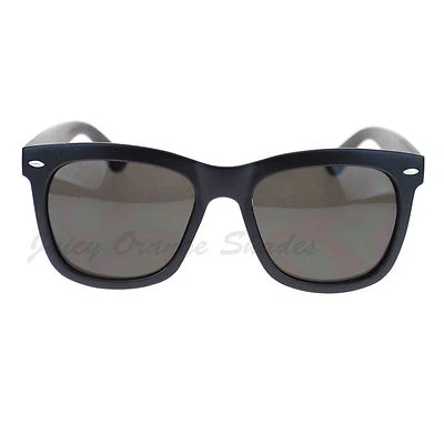 Gafas de sol negras con montura cuadrada de gran tamaño de diseñador tonos de moda Foto 1 de 4