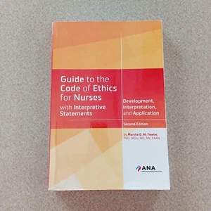 Guide to the Code of Ethics for Nurses with Interpretive Statements Paperback - Picture 1 of 10