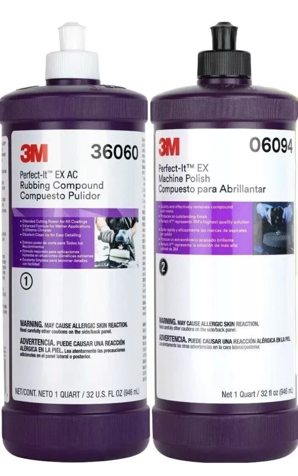 3M Perfect It Buffing and Polishing Kit | 36060 06094 3M Compound/Polish - Image 1 of 3