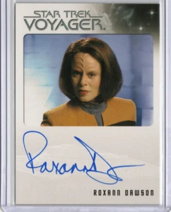 Star Trek Voyager Heroes & Villains 2015 Autograph Auto Roxann Dawson B'Elanna - Picture 1 of 2