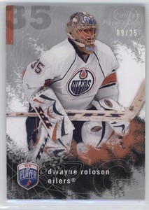 2007-08 Upper Deck Be a Player Platinum Player's Club /25 Dwayne Roloson #81