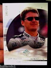 JEFF BURTON 2000 SP Authentic Overdrive HOLO SILVER Parallel Card #4 Ser #d /250