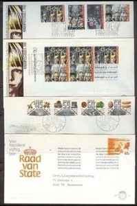 NETHERLANDS 1991 FDC’s (x8) (ID:383/D27646) - Picture 1 of 2