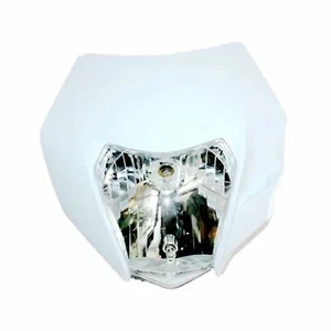 WHITE NEW KTM Style Rec Reg Head Light PIT Trail Dirt Motrocycle Motorcross Bike - Picture 1 of 4