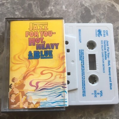 Jazz For You: Hot, Heavy & Blue (Vol 1) compilation Cassette Tape (Cambra) - Image 1 of 2
