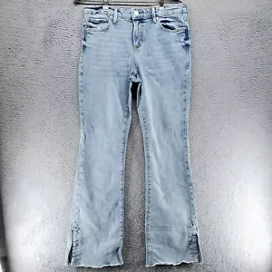 Dear John Jaxtyn Bootcut Jeans High Rise Norwood Blue Size 29 Whiskering - Picture 1 of 17