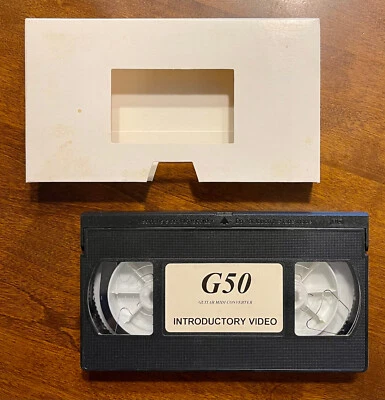 Yamaha G50 Guitar MIDI Converter Introductory Video Tape NTSC VHS - 1996 - Image 1 of 4