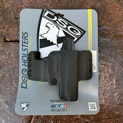 DSG Arms Black Kydex Holster For Sig Sauer P-229 OWB Right Handed RH NEW 229