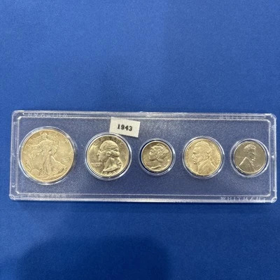 1943 US Silver Coin Mint Set Affordable Great Gift - Unique Present & Investment - Image 1 of 4