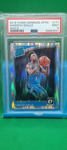 Tarjeta de novato PSA 9 2018-19 Donruss Optic Shock #171 clasificación Hamidou Diallo radiocontrol como nueva - Imagen 1 de 6
