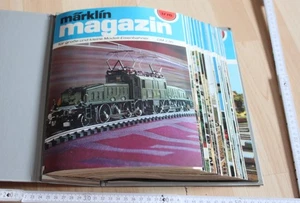 20 x zeitschrift heft märklin magazin f modell eisen bahner alt 1976 - 80 ordner - Picture 1 of 13