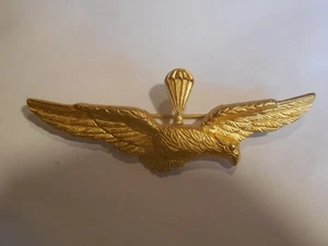 distintivo brevetto da pilota paracadutista aeronautica  70mm - Picture 1 of 2