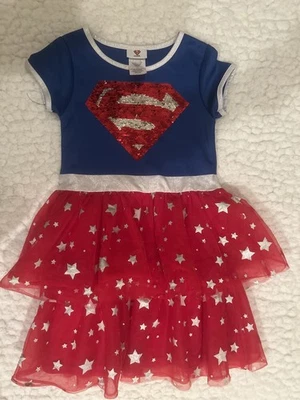 DC Comics, Supergirl costume. Size 6-6X No Cape - Image 1 of 4