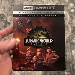 Jurassic World Rebirth New 4K Slipcover No Digital - Picture 1 of 2