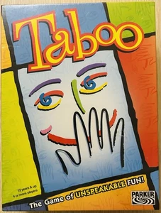 Tabú - ¡El juego de la diversión indescriptible! por Parker Hasbro Edición 2003. Nuevo y precintado - Imagen 1 de 10