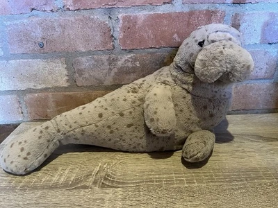 Jellycat Magnus Manatee plush soft toy - retired - used - cuddly - Image 1 of 4