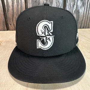 Seattle Mariners Hat New Era 59Fifty 7 1/2 803 Columbia Custom Embroidered - Picture 1 of 14