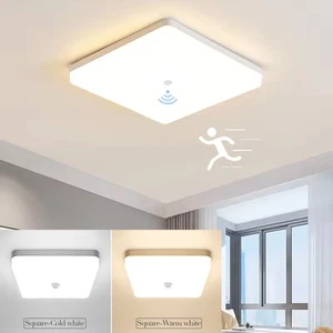 LED Deckenleuchte mit Bewegungsmelder Deckenlampe Sensor Küche Bad Flur Lampe DE - Bild 1 von 26