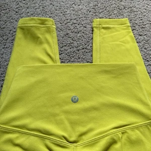 Lululemon Like Green Legging Girls Size 2 Align Crop Yoga/Gym/ Run - Picture 1 of 3