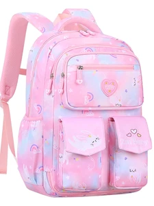 Mochila escolar para niñas, mochila de gran capacidad, mochila impermeable para - Picture 1 of 12