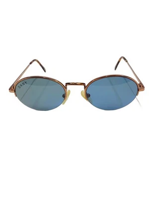 Gafas de sol para hombre DKNY (DONNA KARAN NEW YORK) ovaladas de metal en negro Foto 1 de 4