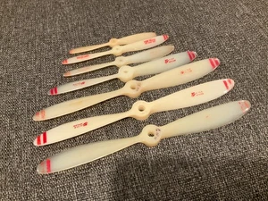 R/C AIRPLANE PROPELLERS  TOP FLIGHT  NYLON Lot of 7 - Picture 1 of 7