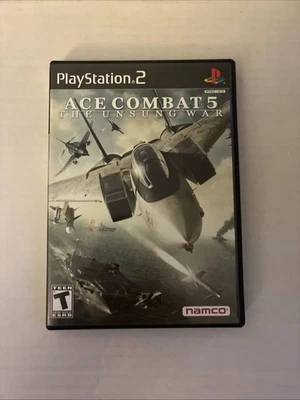 Ace Combat 5: The Unsung War (Sony PlayStation 2, 2004) - Image 1 of 3