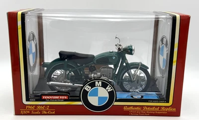 Tootsietoy - Green 1960 BMW R60-2 Motorcycle - 1:10 Scale - Image 1 of 4
