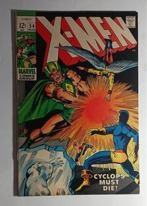X-MEN #54 MARCH 1969 MARVEL COMICS FIRST APP HAVOC ALEX SUMMERS F/VF 7.0 - Picture 1 of 8